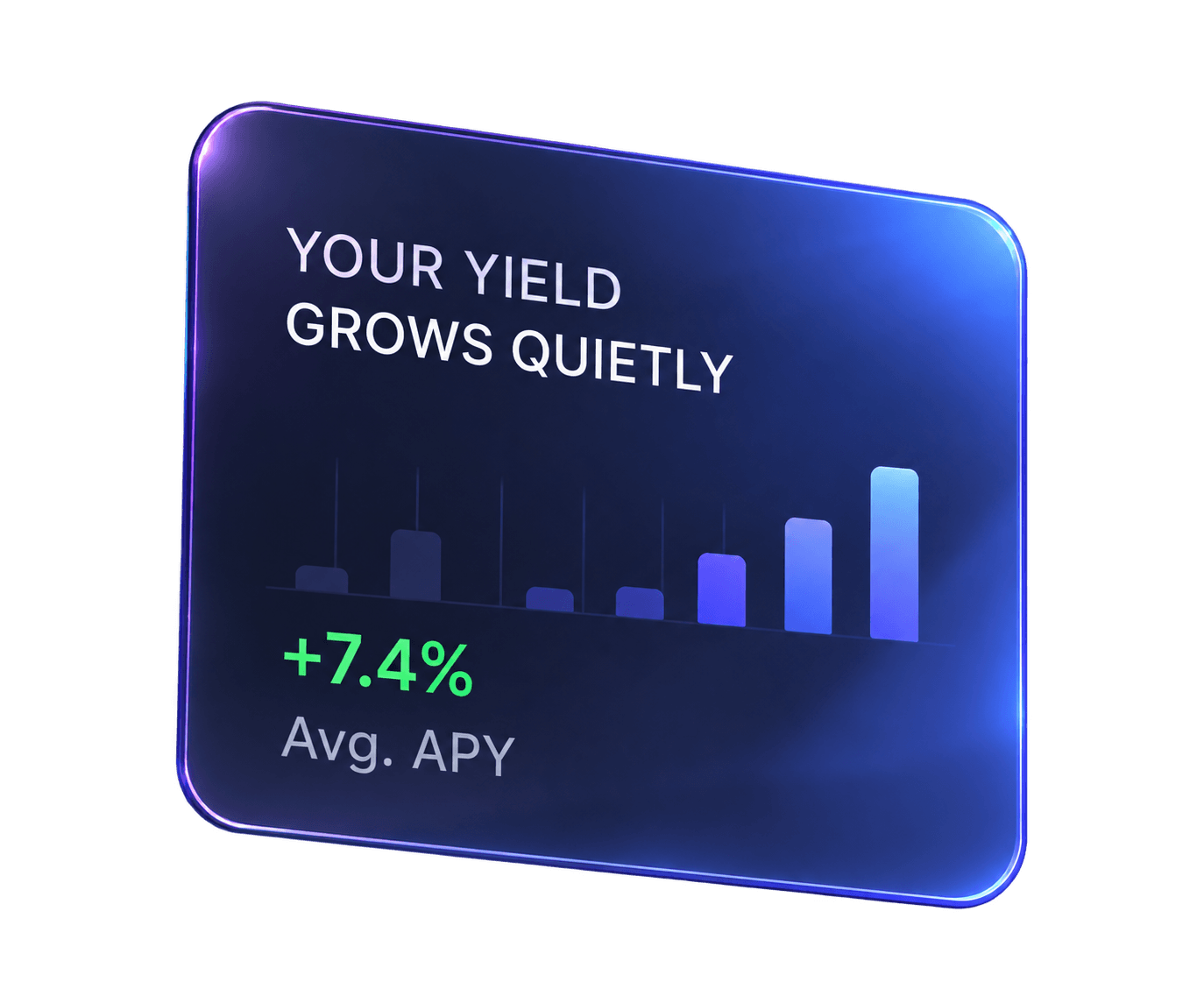 Yield panel mockup